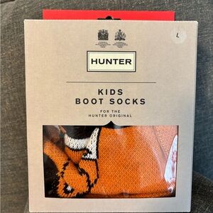Hunter Kids Boot Socks - Bright Orange